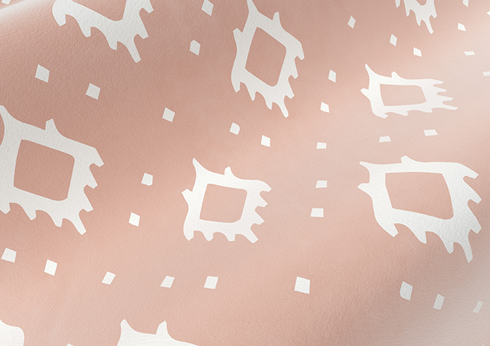 Huaraz Velvet, Peach - Twist&Fit Roman Blind - Image 4